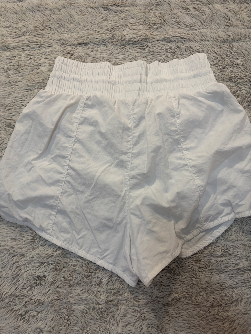 all in motion White High-Waist Athletic Shorts - Picture 3 of 3